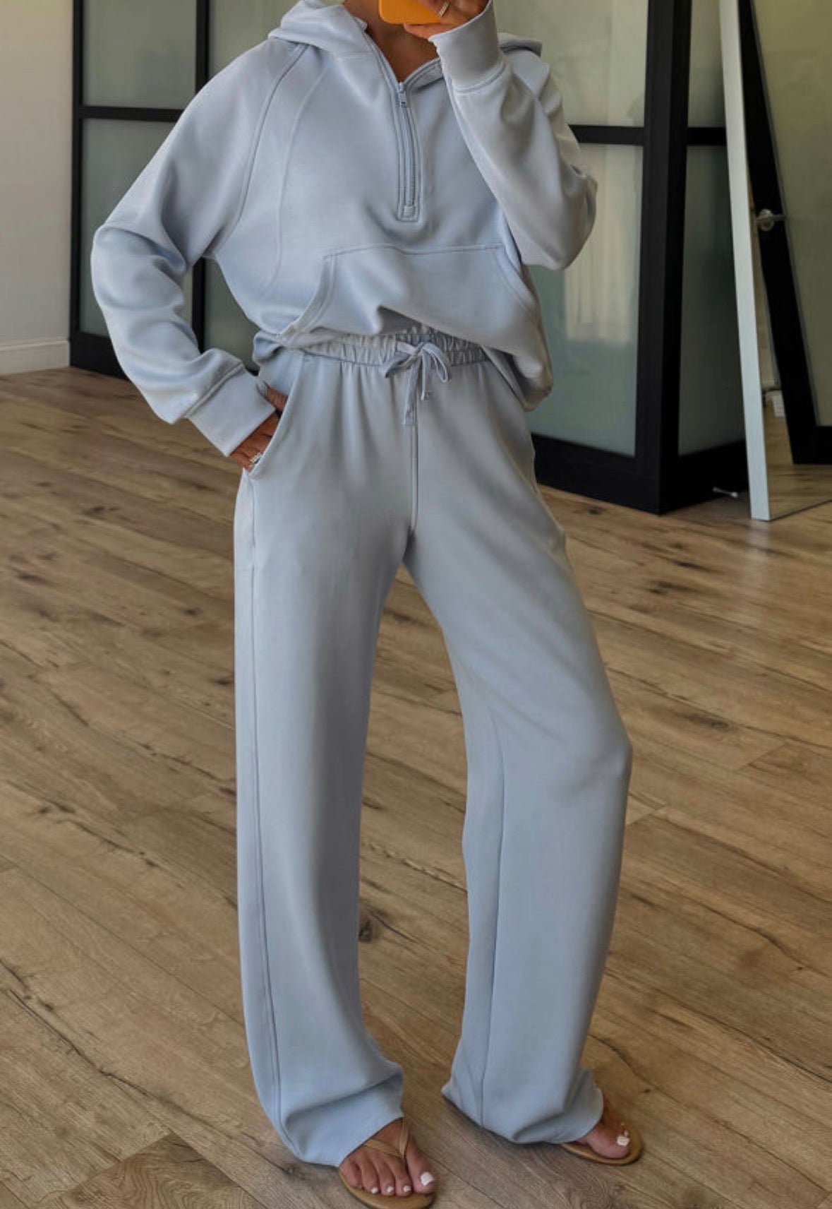 Blue scuba set