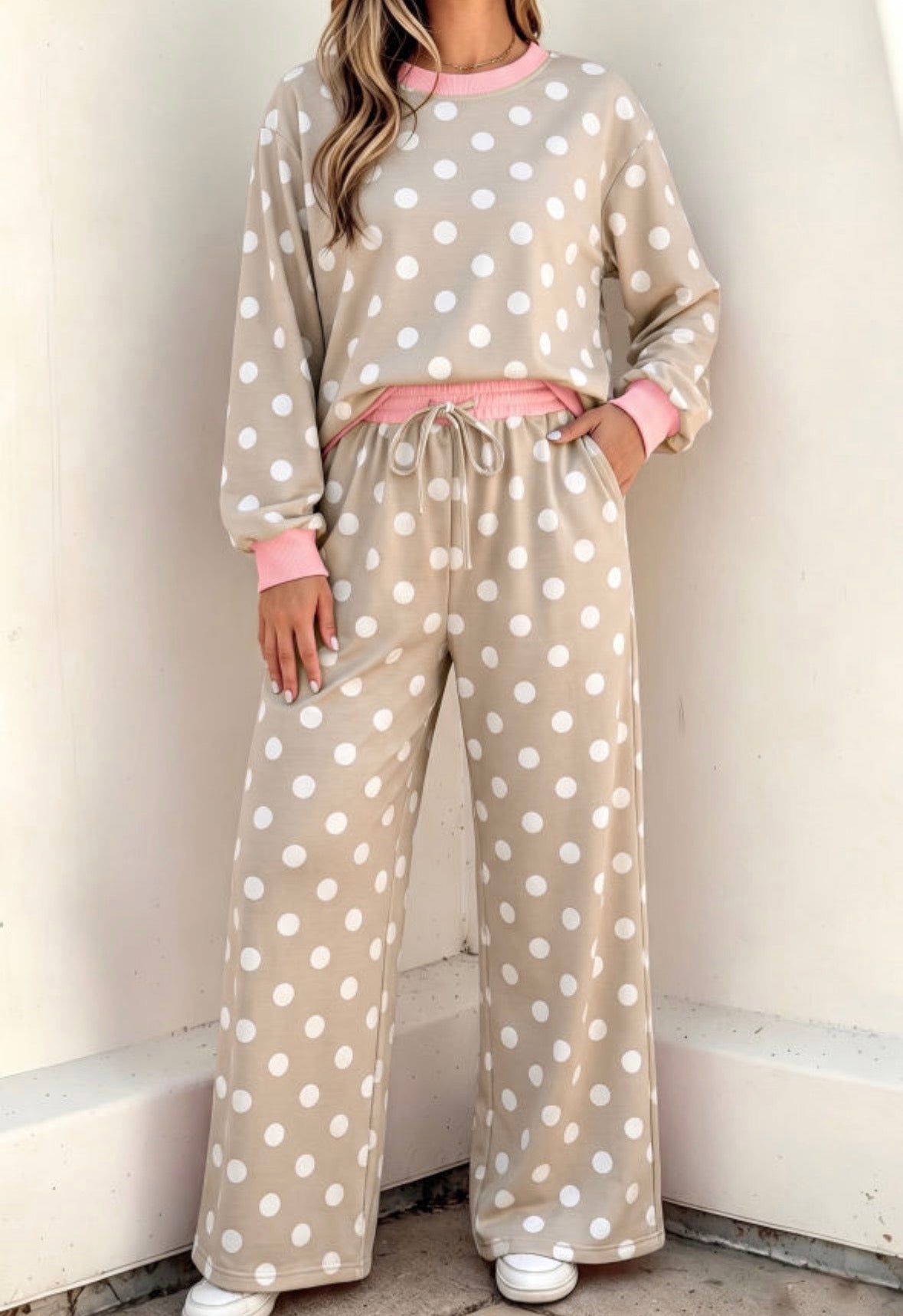 Polka dot set
