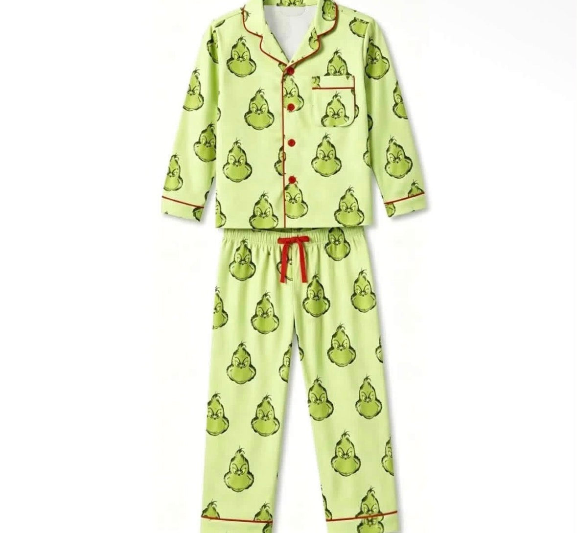 Boys grinch pjs