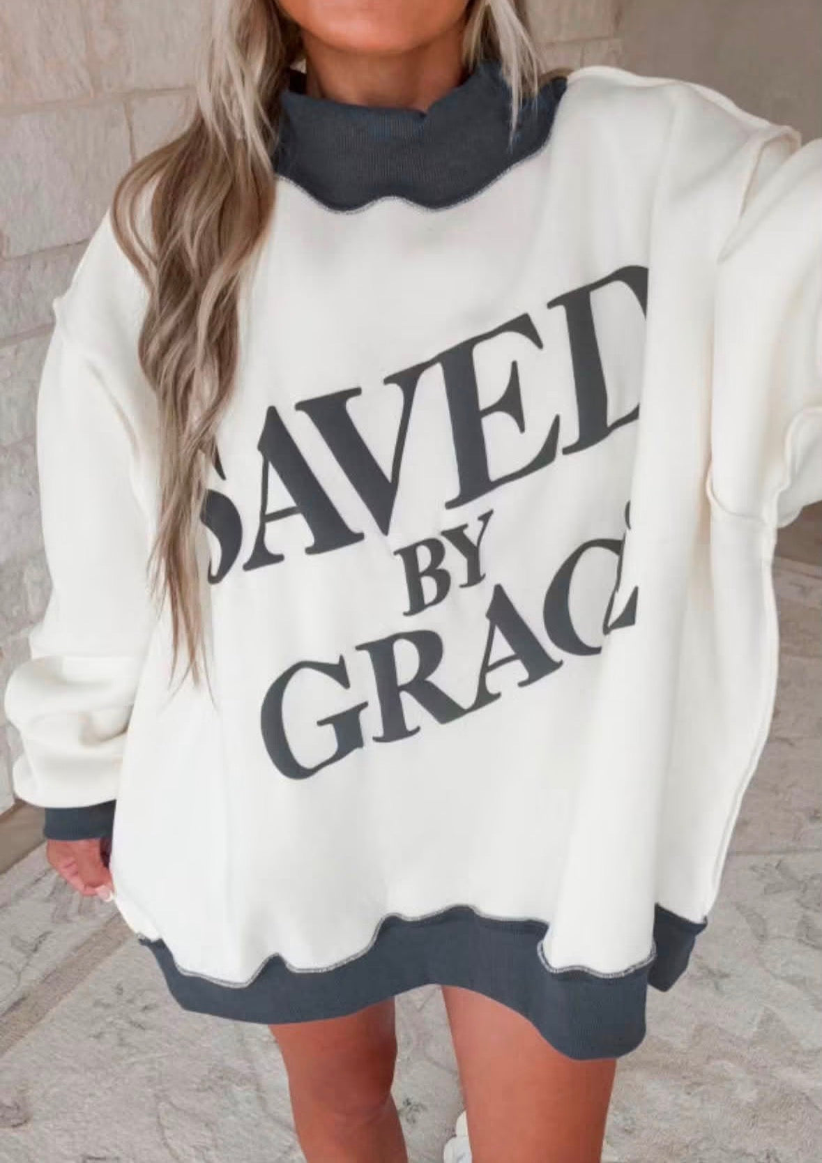 Saved by Grace sweatshirt