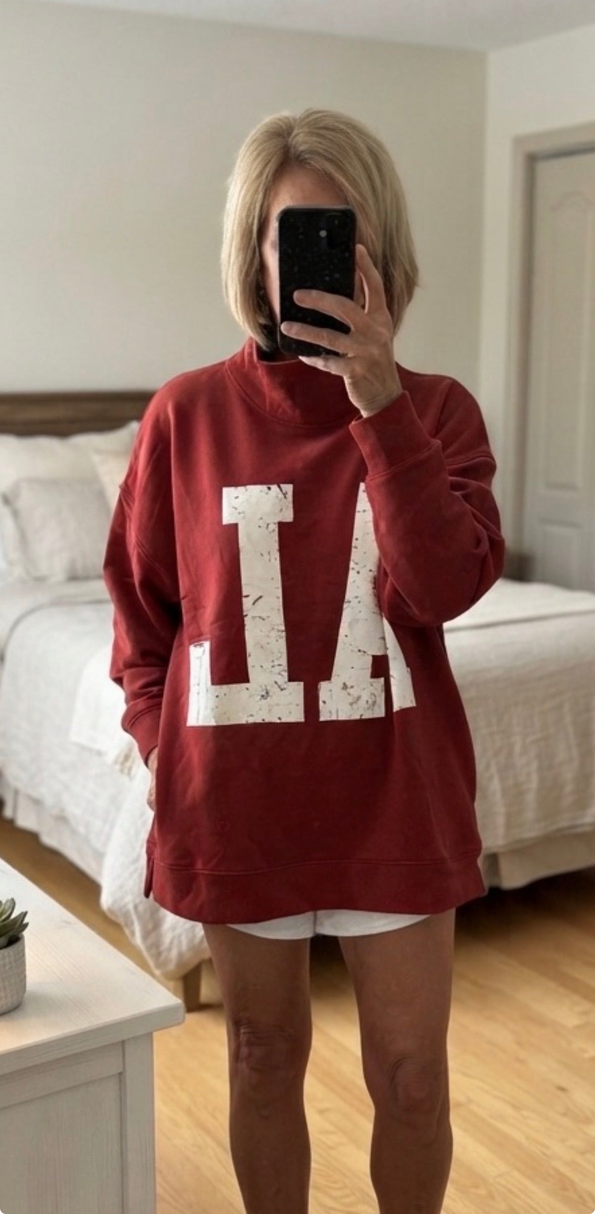 Alabama mock neck