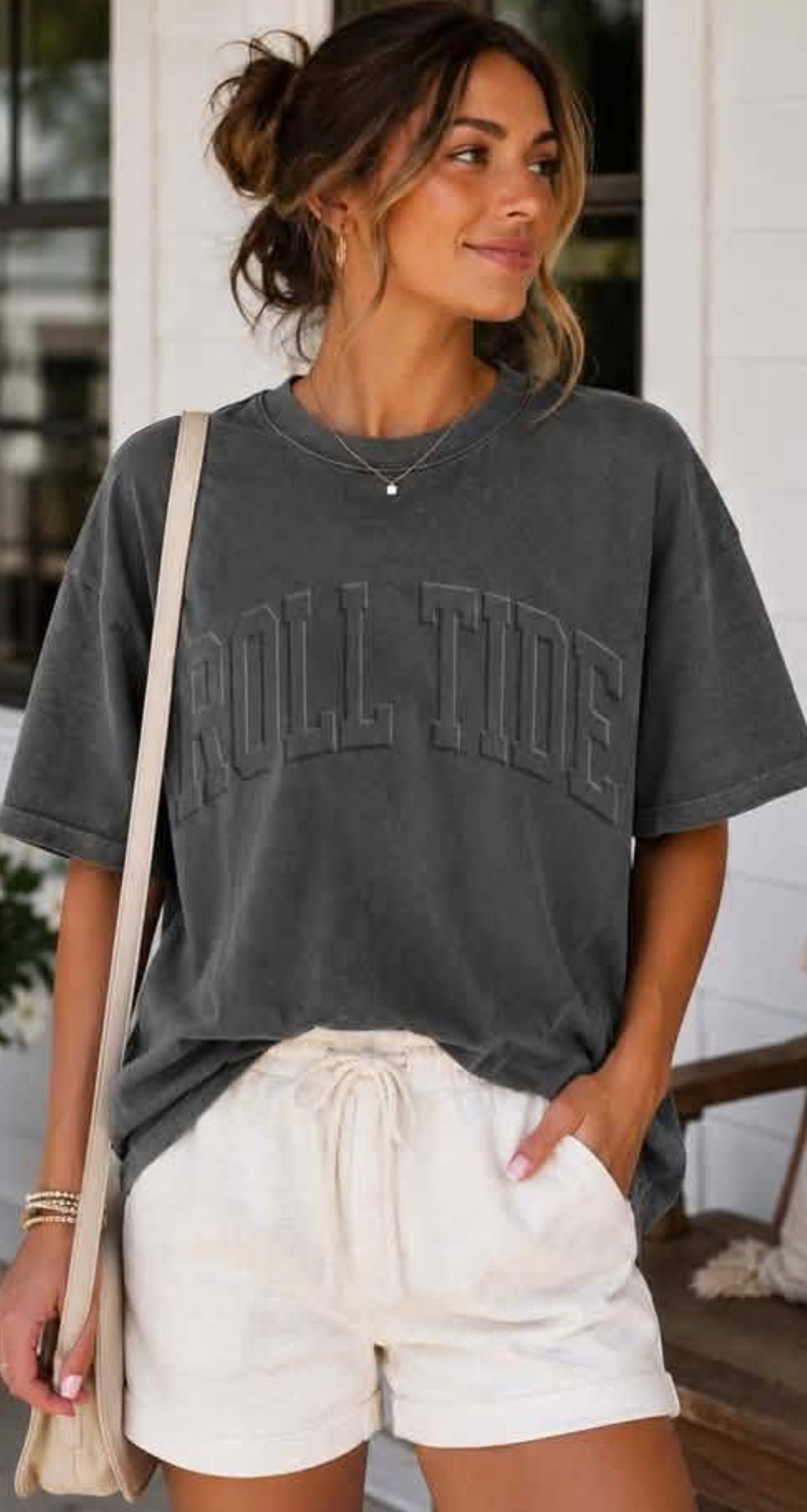 Embossed tshirt