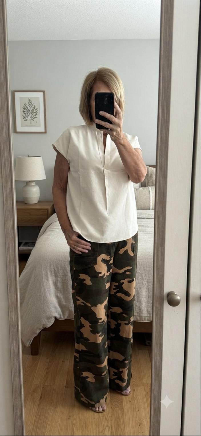 Cream top