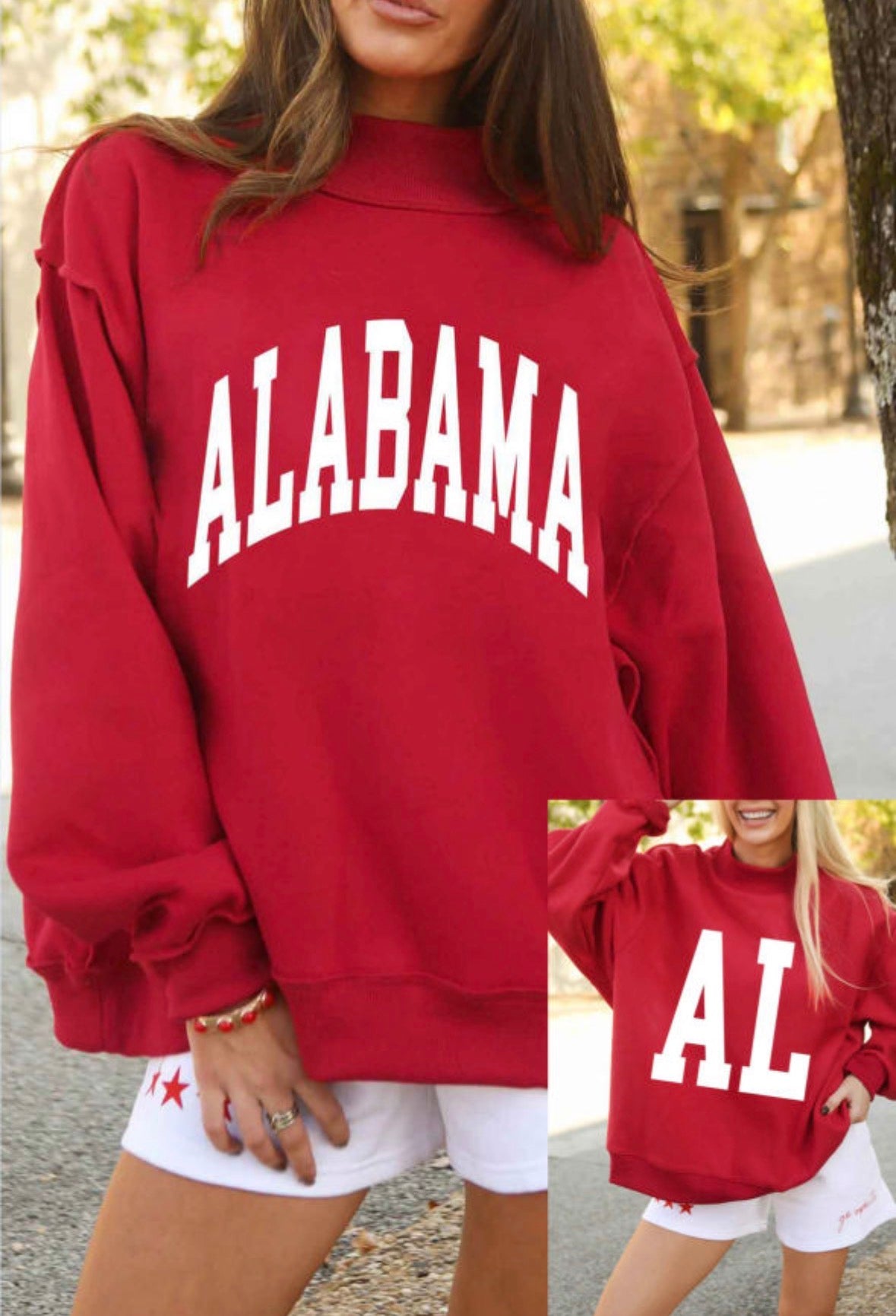 Red Alabama sweatshirt