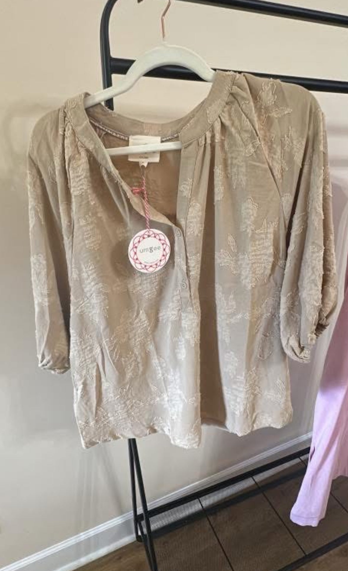 Beige Umgee top