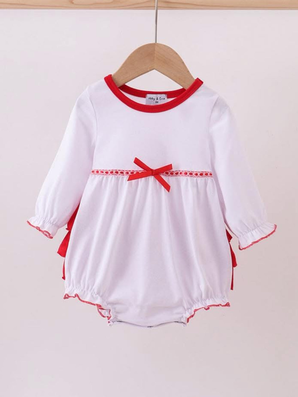 Girls white Christmas bubble