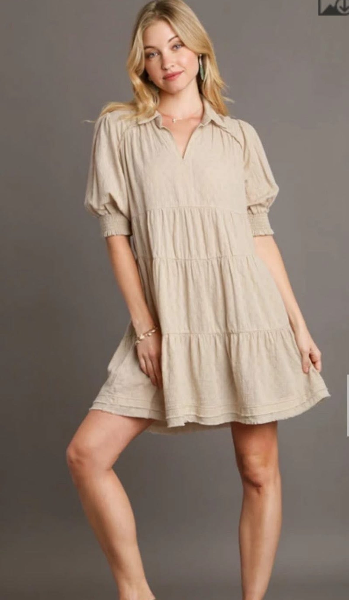 Umgee beige dress