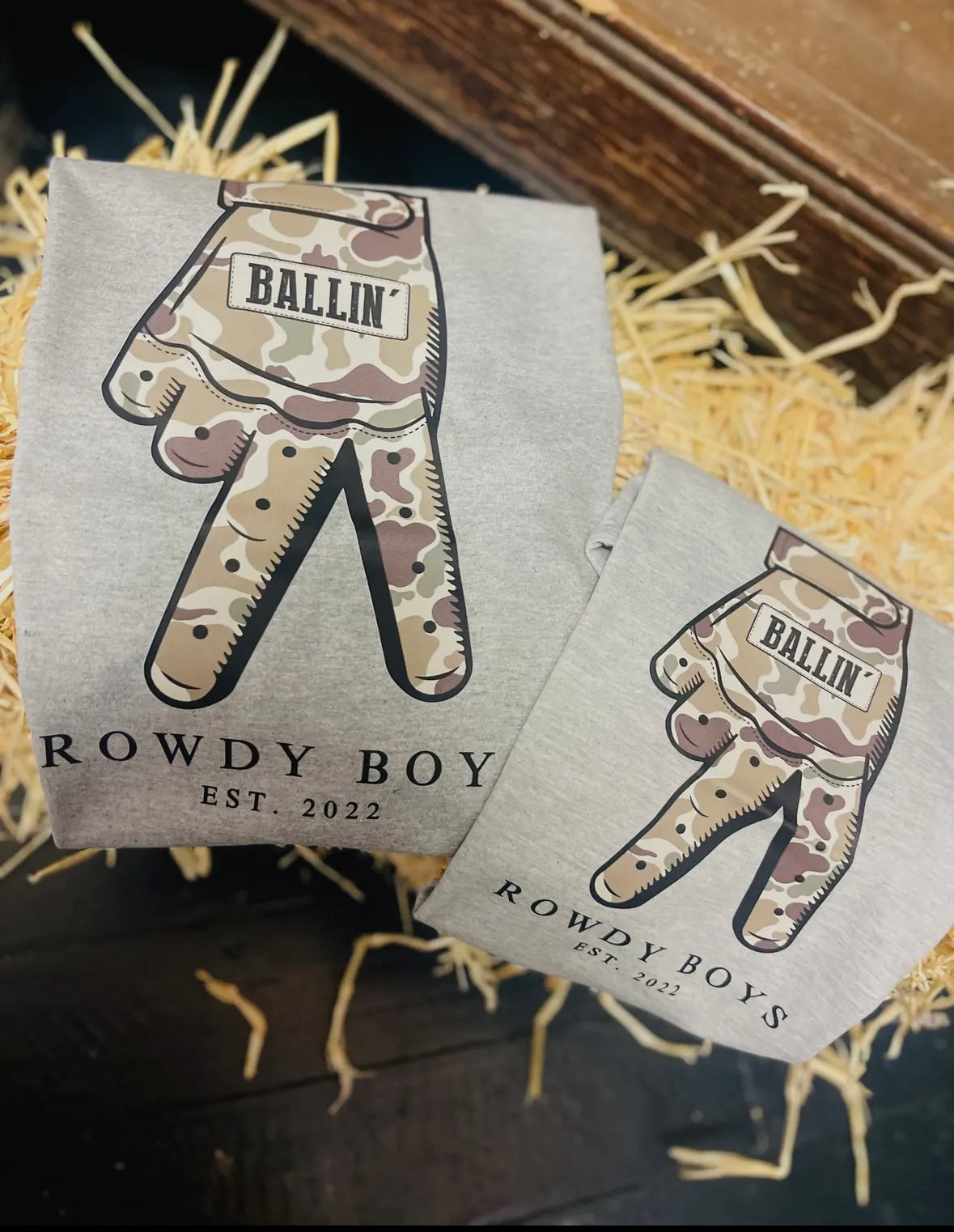 Rowdy boys baller tshirt