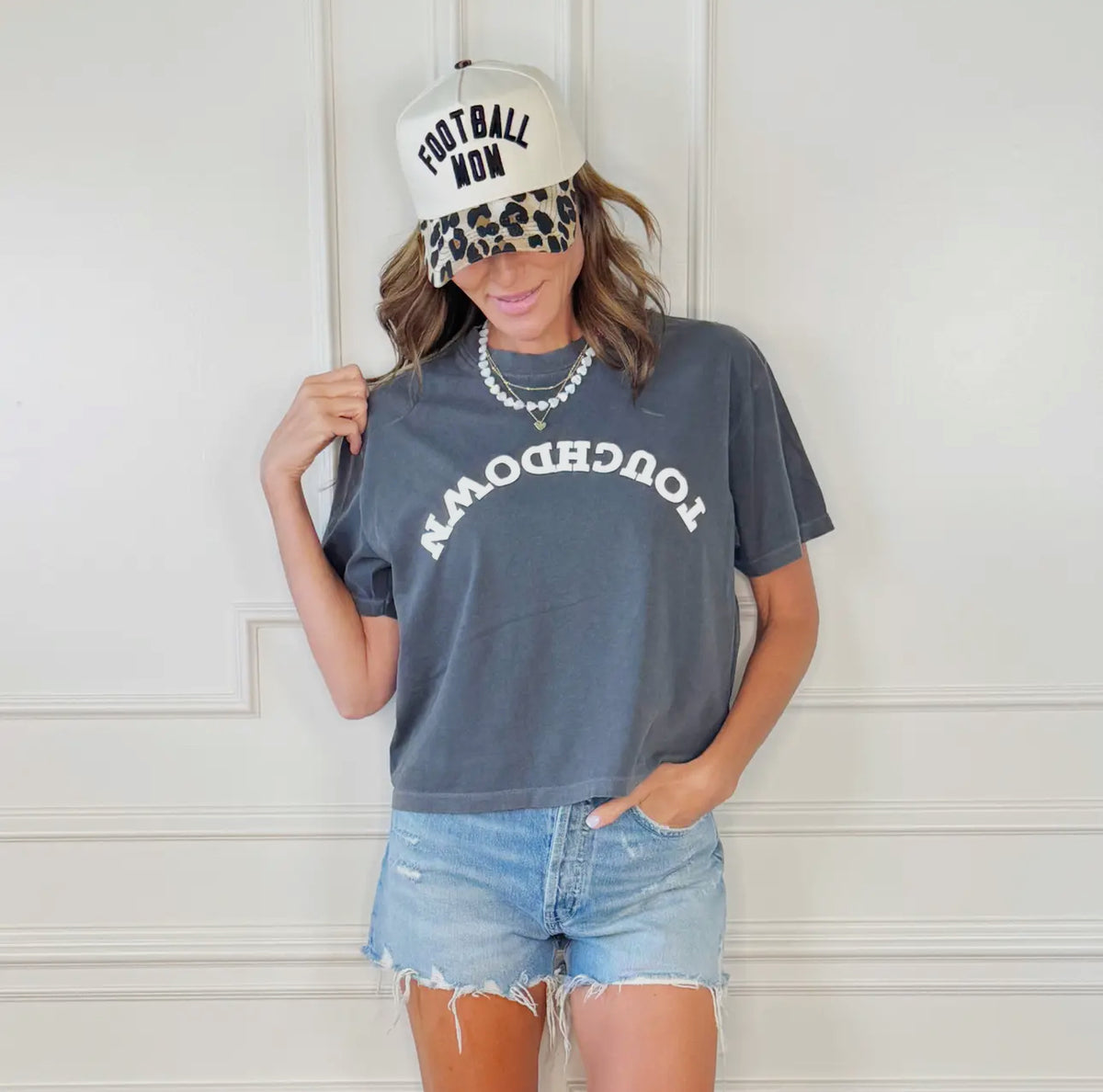 Touchdown- Upside Down Tee