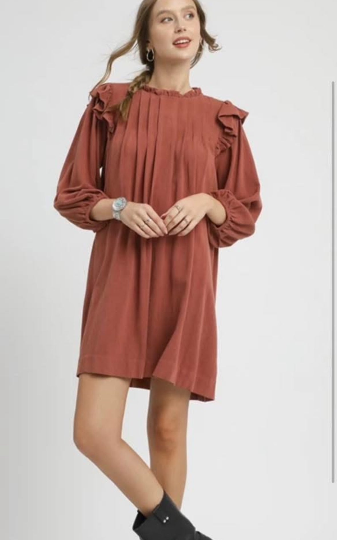 Clay colored Umgee dress