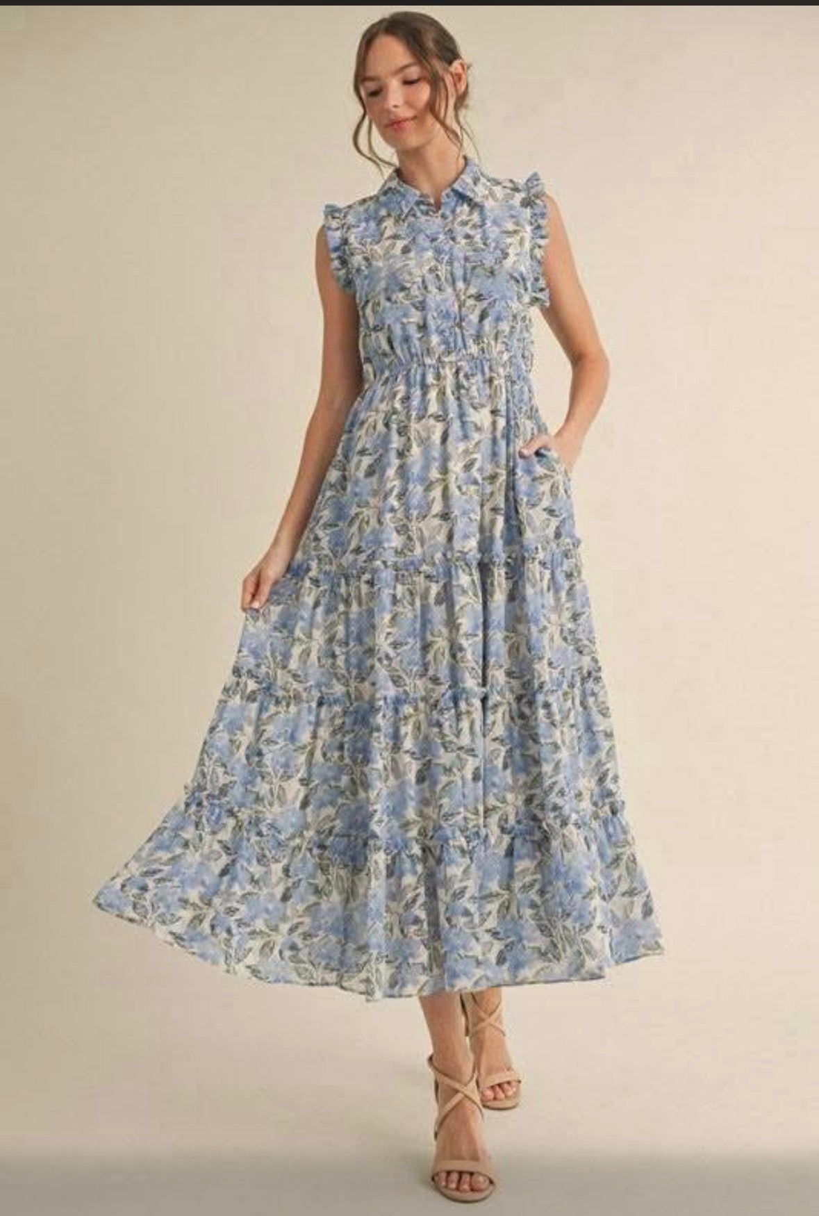 Jodifl floral maxi