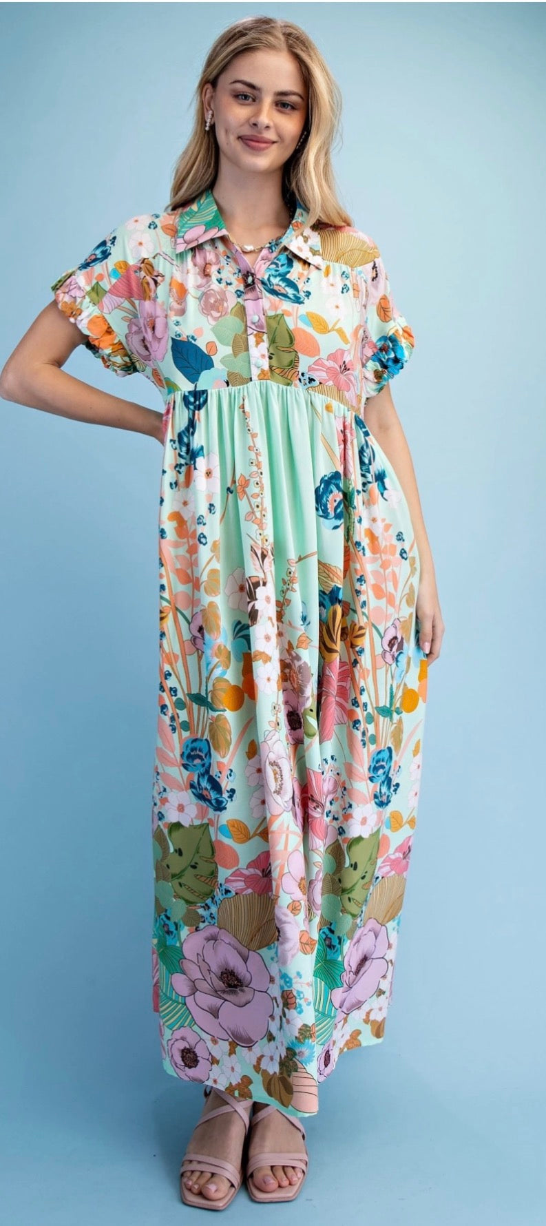 Gigio floral maxi