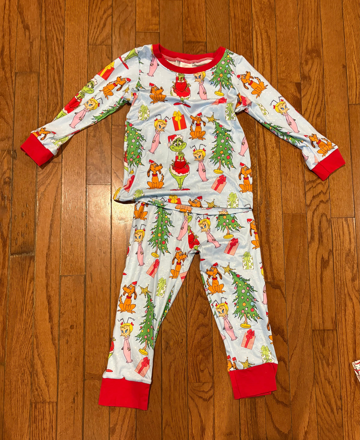 Grinch christmas pjs