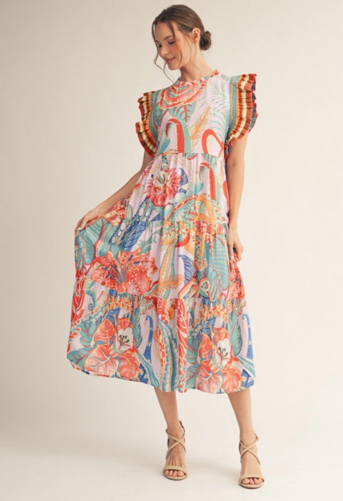 Jodifl floral dress