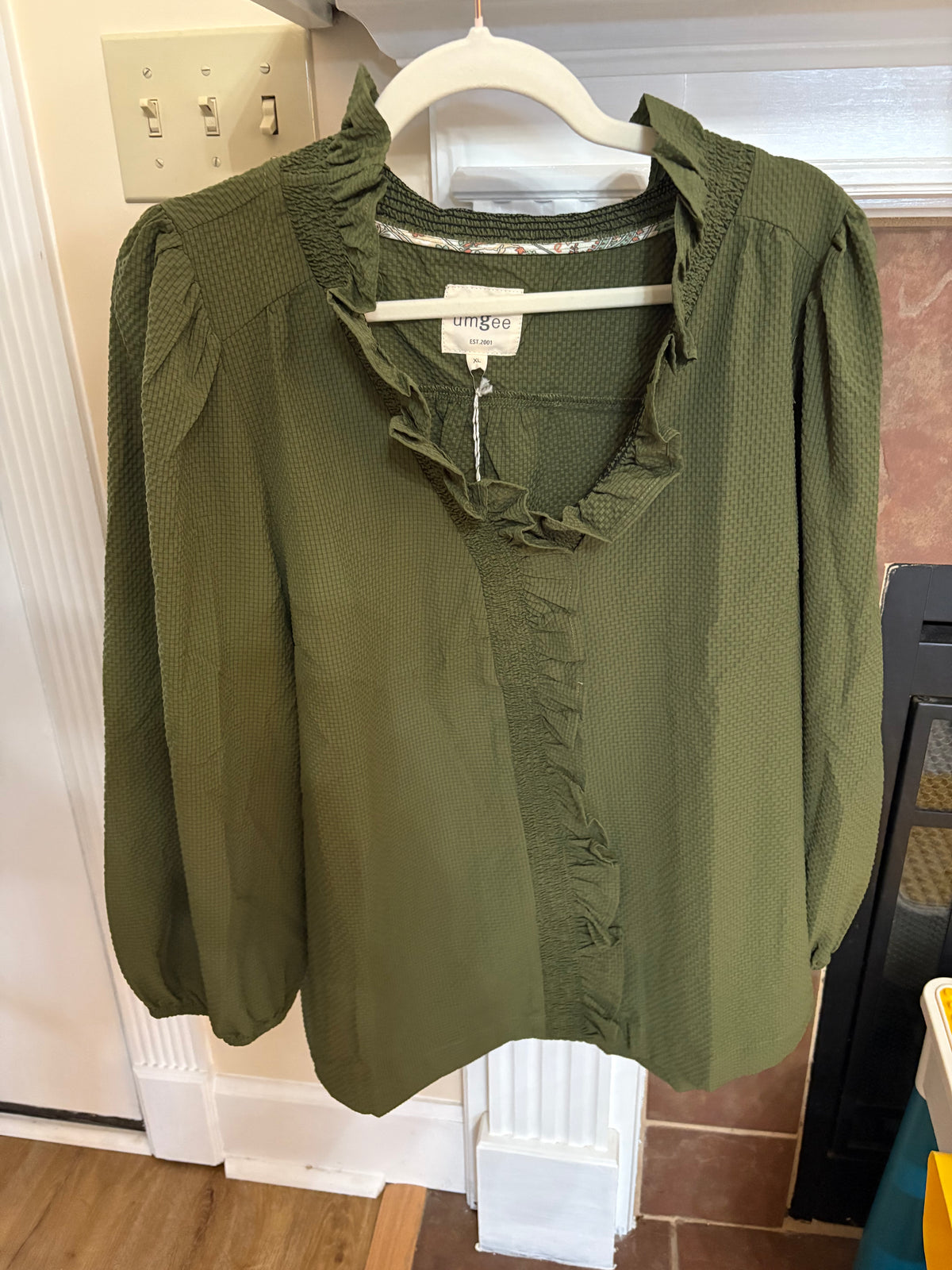 Olive green plus size